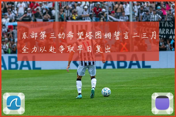 东部第三的希望塔图姆誓言二三月全力以赴争取早日复出